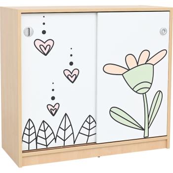 Phantasiewelt Schrank mit Margerite